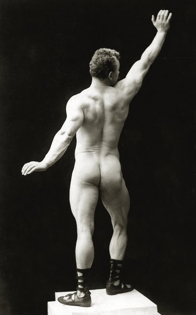 Eugen Sandow, in Classical Ancient Greco-Roman Pose, c.1894 by George Steckel